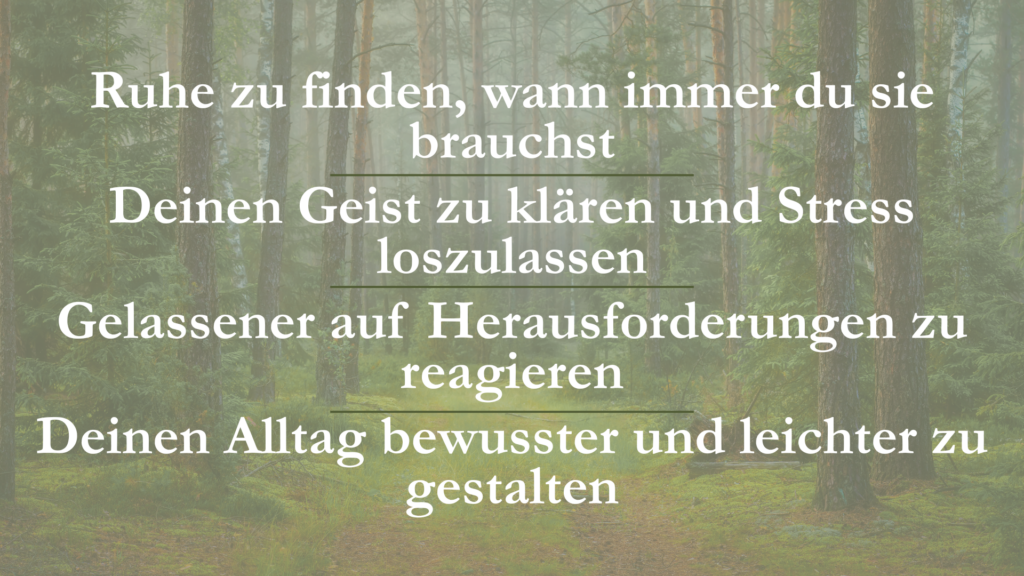 Gelassenheit to go Bild